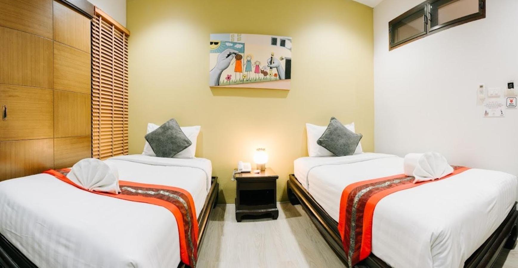Deluxe Tweepersoonskamer met 2 Aparte Bedden